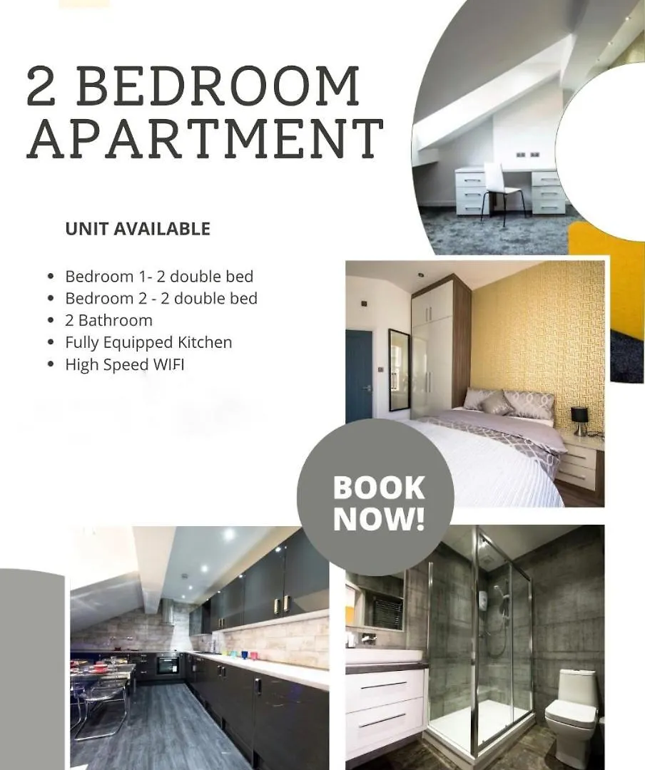 Blenheim Grand Theatre Retreat 2Br Apt Apartment Leeds  Leeds (West Yorkshire)
